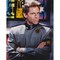 Posterazzi Jeff Conaway as Zach Allan in Babylon 5 in Black Long Sleeve Uniform with Arms Crossed Photo Print